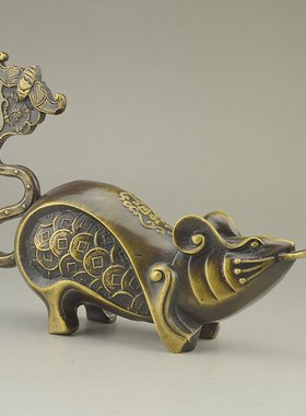 仿古风老鼠摆件家居客厅工艺礼品