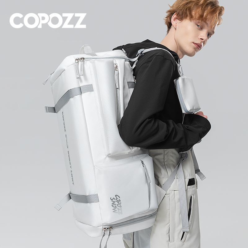 copozz滑雪包双肩背包干湿分离运动登山大容量雪鞋包单板滑雪板包