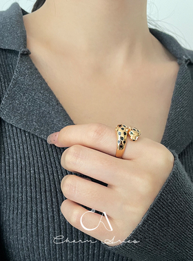 情侣S925纯银欧美精致高级戒指