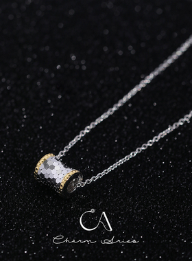 S925纯银锁骨链女生精致百搭项链