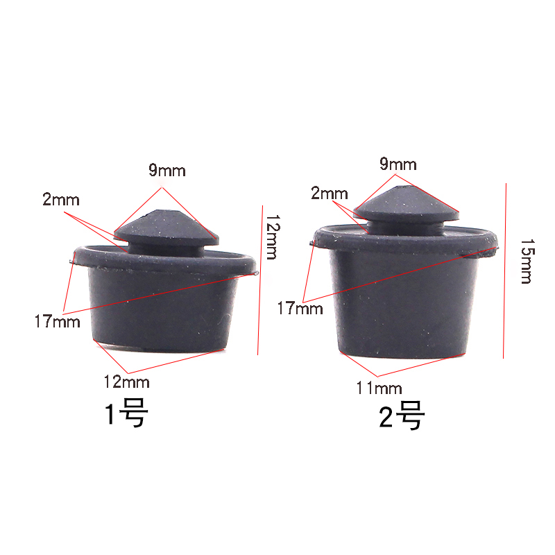 适配帝豪EC7EC8英伦SC3SC5SX7GX7博瑞车门缓冲块车门缓冲胶墩 - 图1