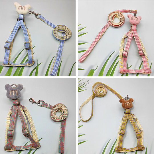 Zhen pet dog harness dog leash