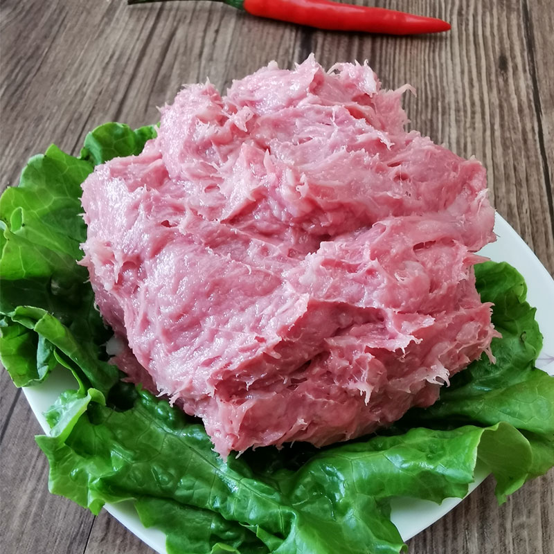 鲁享潮汕鲜牛肉滑牛肉桨商用牛肉火锅食材半成品手打生牛肉丸牛丸-图0