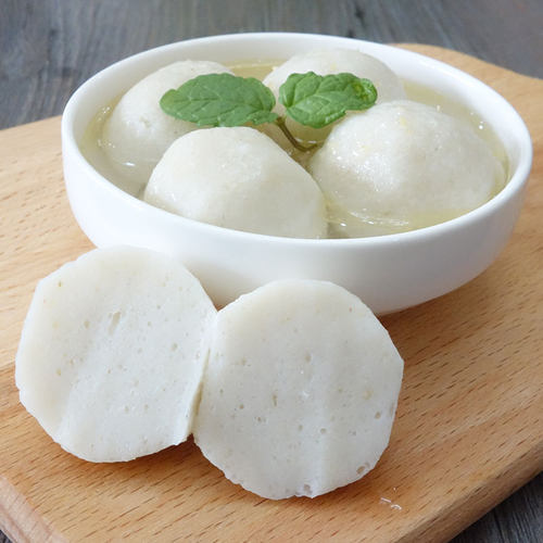 鲁记鲜鱼丸250克潮州手拍新鲜那哥鱼丸汕头达濠鱼丸豆捞丸子火锅 - 图2