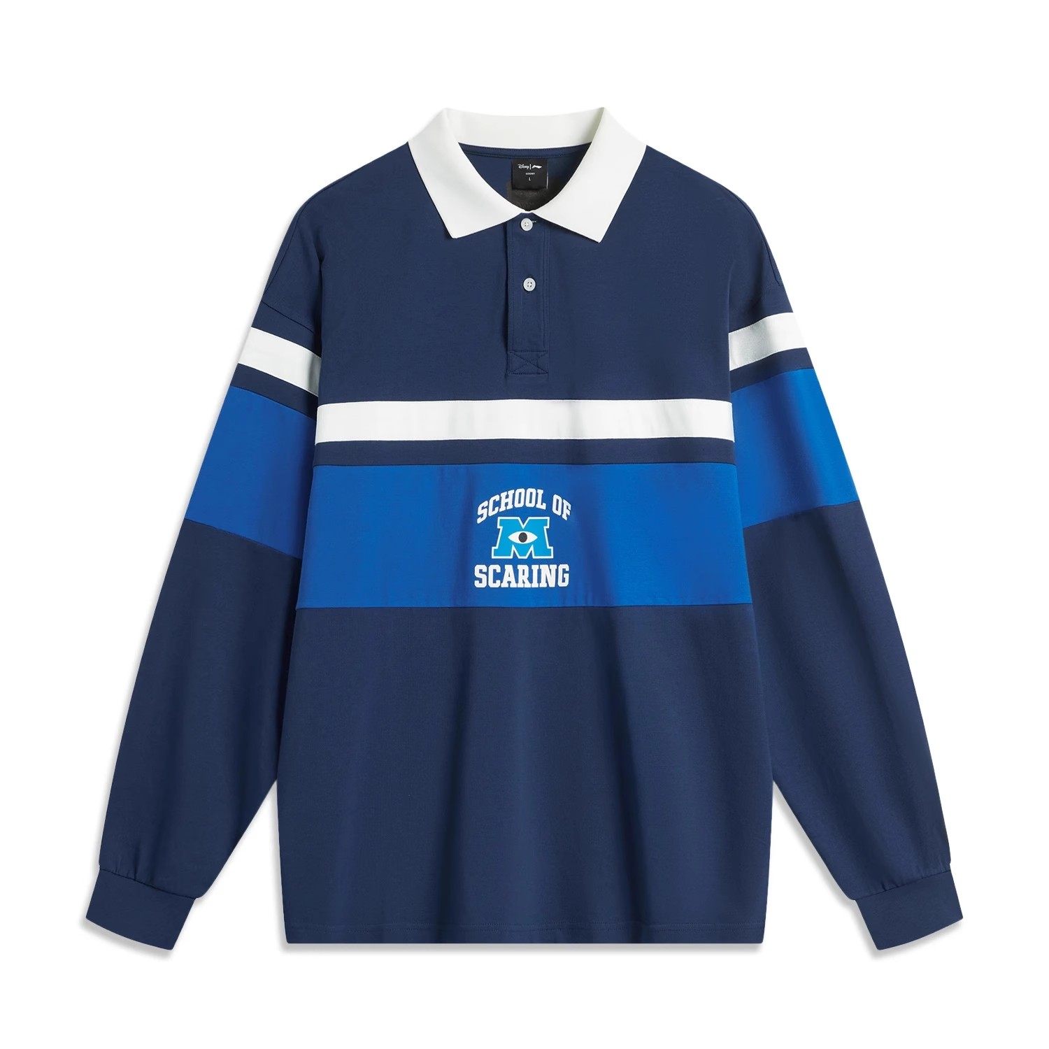 李宁2025秋季X怪兽大学联名系列男子宽松长袖POLO衫APLU145,淘宝优惠券,粉丝福利购,淘宝优惠卷