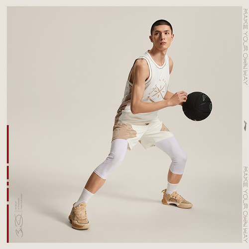 李宁夏韦德系列男子比赛裤潮流休闲时尚透气运动短裤AAPU063 - 图0