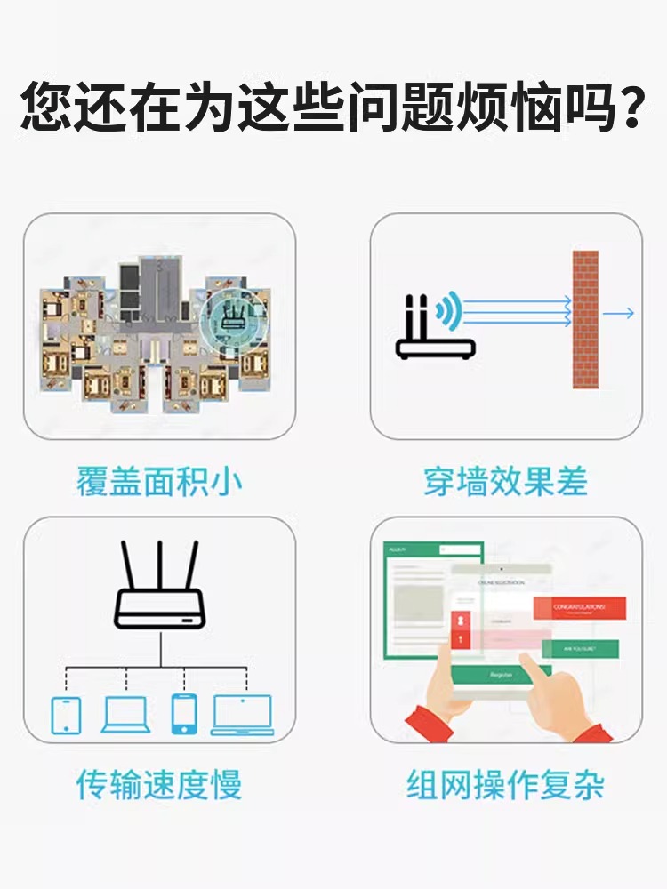 H3C新华三B5无线wifi5路由器家用千兆高速r2+宿舍陆游器mesh组网全屋覆盖双频高功率校园网漏油器-图2