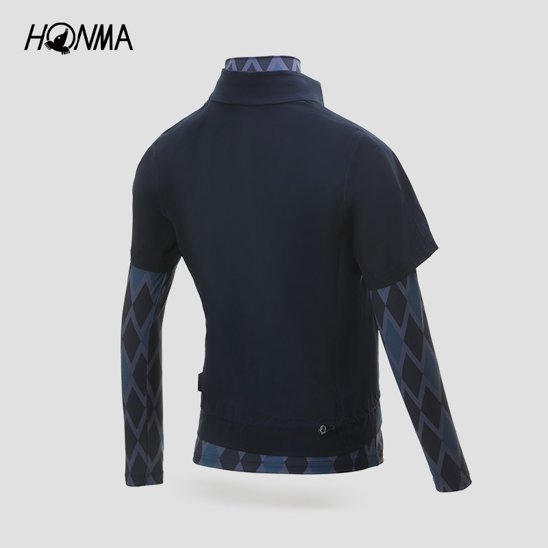 【专业高尔夫】HONMA女士两件套夹克衫女保暖修身上衣印花立领,淘宝优惠券,粉丝福利购,淘宝优惠卷