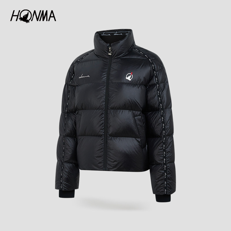 HONMA高尔夫女士亮面羽绒外套防风保暖羽绒服户外休闲,淘宝优惠券,粉丝福利购,淘宝优惠卷