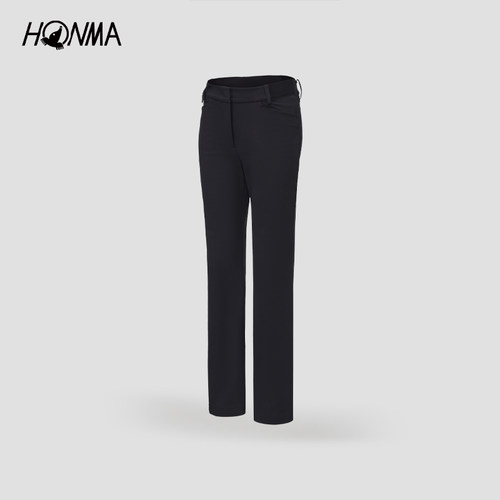 [专业高尔夫]HONMA2025秋冬新款直筒可脱卸球包设计保暖女士长裤 - 图3