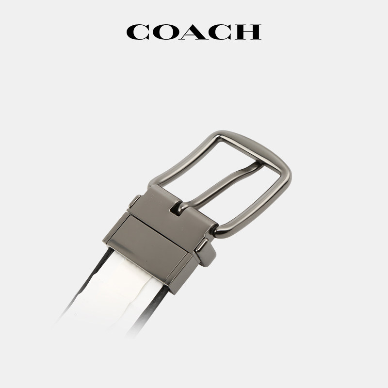 【官方授权】coach /蔻驰男士腰带 云奢汇腰带/皮带/腰链