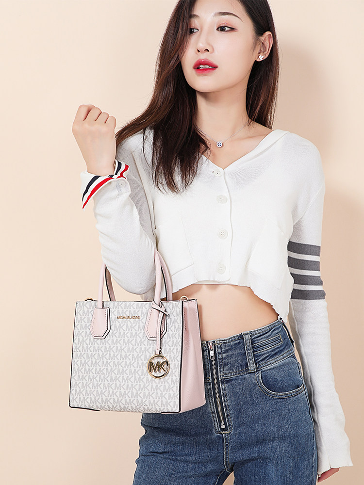mk新款早春mercer手提风琴包斜跨包 云奢汇女士包袋