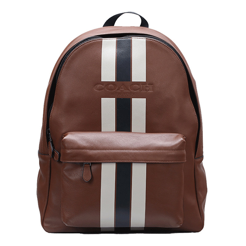 COACH\/蔻驰男士皮质休闲旅行双肩背包旗舰店