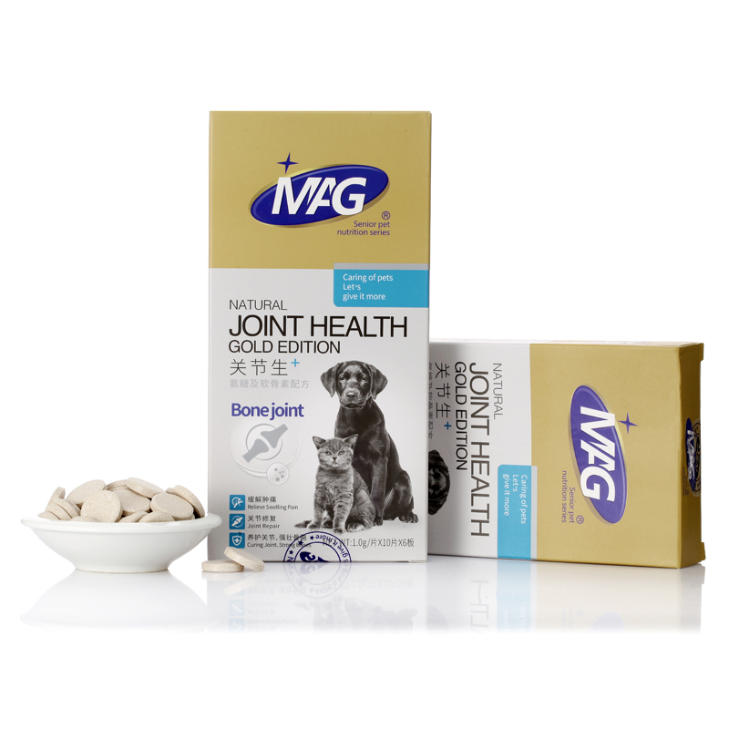 Mag关节生黄金版宠物狗健骨补钙折耳猫专用鲨鱼软骨素关节修复猫 Mag关节生黄金版宠物狗健骨补钙折耳猫专用鲨鱼软骨素关节修复猫