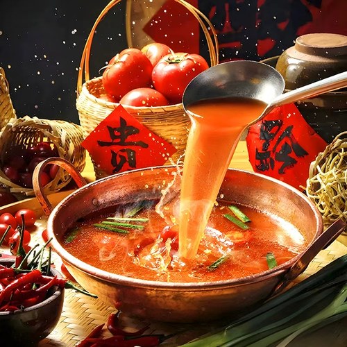 亮欢寨凯里红酸汤12瓶餐饮装酸汤鱼火锅底料酸汤肥牛粉面调料批发 - 图2