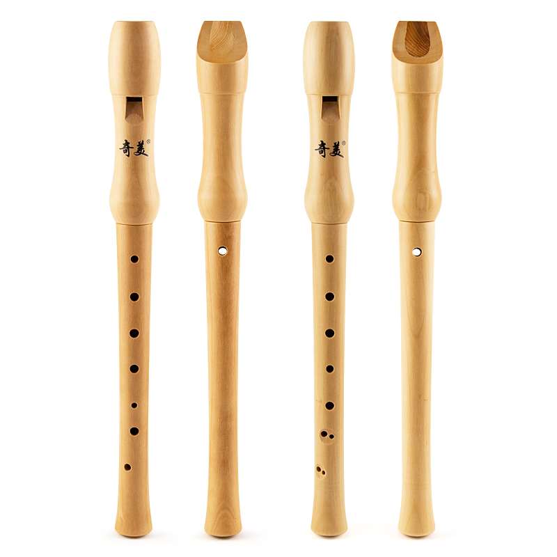 奇美8孔德式高音竖笛英式八孔木质笛子初学儿童小学生课堂乐器 - 图3