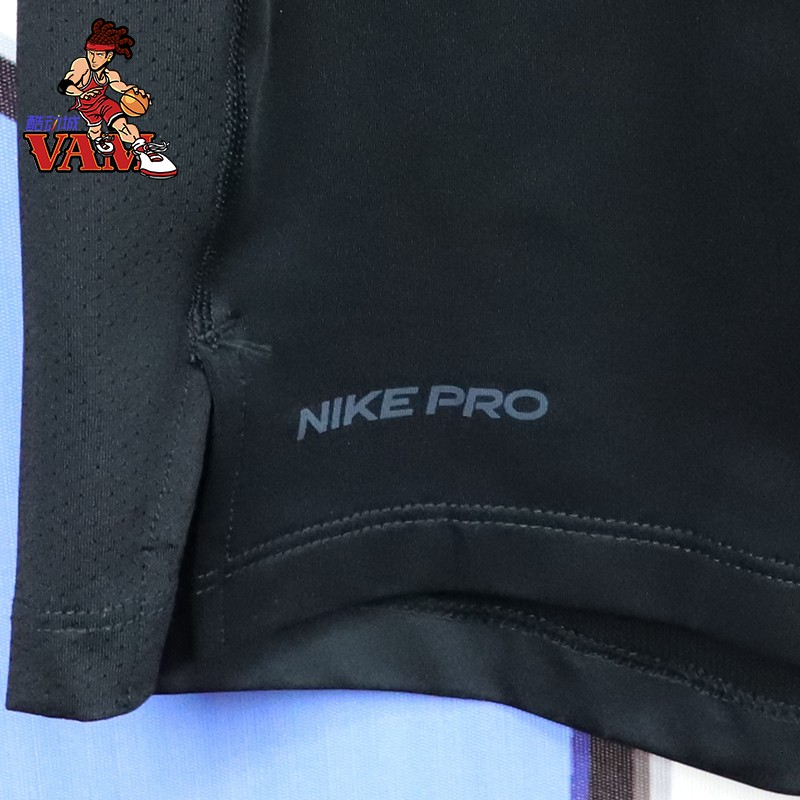 耐克NIKE PRO 21夏新款男子运动速干训练紧身短袖T恤 BV5632-010 - 图1