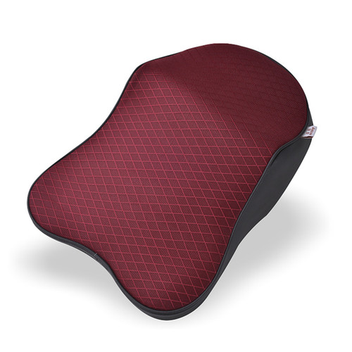 瑞玛斯汽车头枕护颈车用颈椎枕车载座椅靠枕记忆皮革透气四季枕头 - 图3