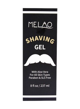 MELAO SHAVING GEL Soften beard Clean moisturize 237ML