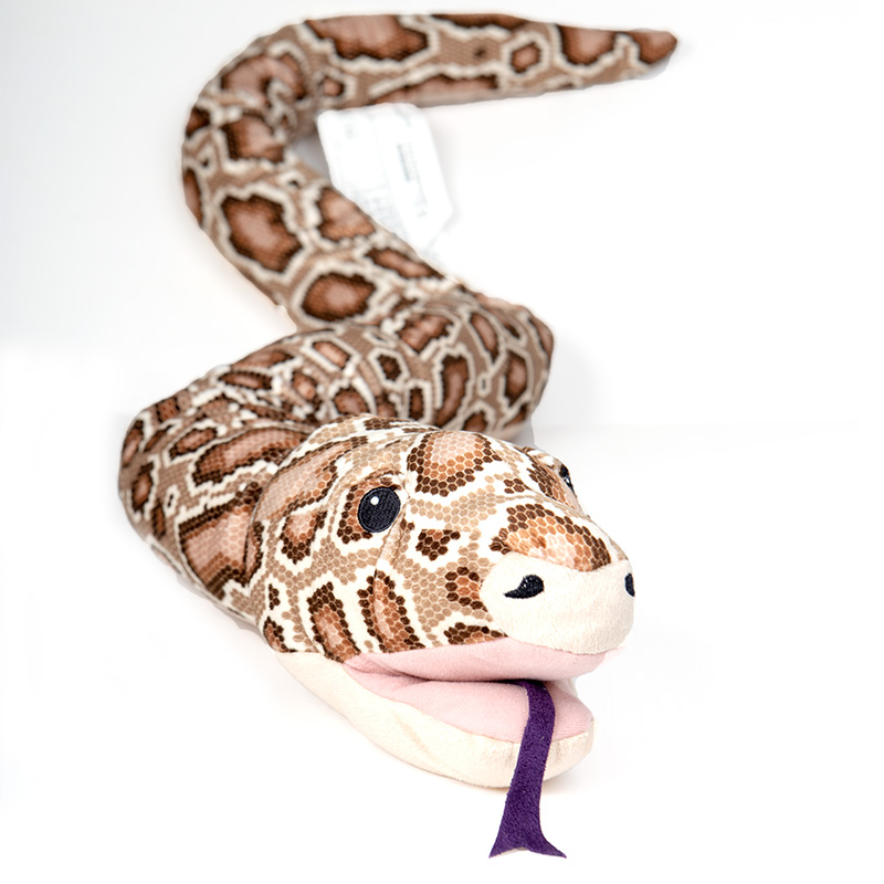 宜家尤恩格斯库格手套玩偶蛇形缅甸蟒蛇公仔可爱卡通儿童生日礼物 - 图3