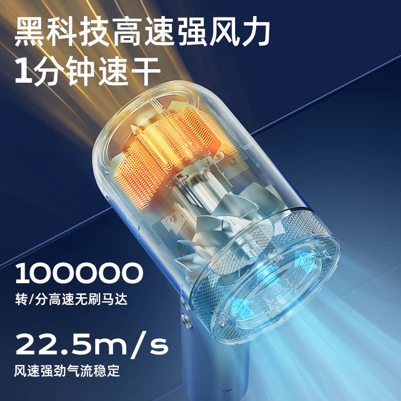 罗曼家用电吹风筒护发负离子吹风机 罗曼个人护理电吹风
