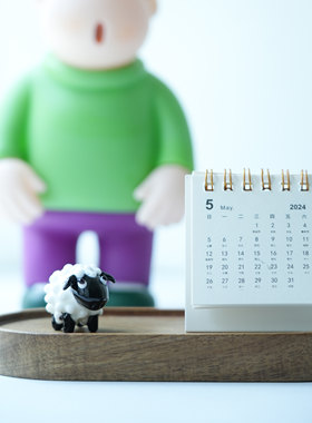 琉璃小羊羔治愈摆件礼物