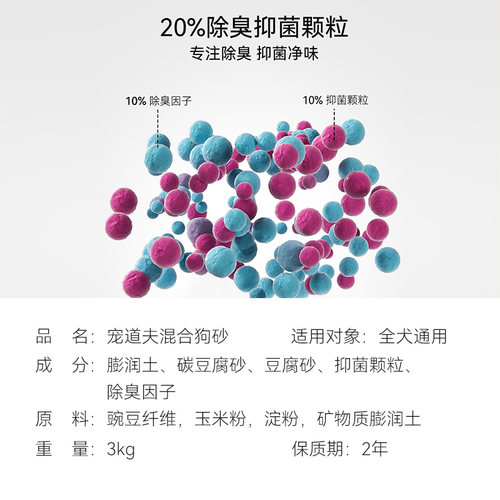 狗砂狗狗专用除臭狗砂可冲厕所拉屎狗砂盆不锈钢沙防吃屎宠物用品 - 图3