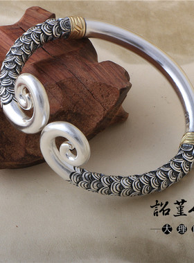 男女紧箍咒足银孙悟空大圣手镯