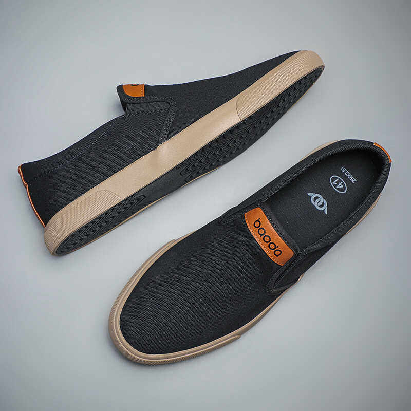 男鞋2025秋秋季单鞋软底防滑透气舒适休闲开车工作鞋帆布鞋劳保鞋,淘宝优惠券,粉丝福利购,淘宝优惠卷