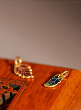 足金珐琅烧蓝金枝玉叶宫廷造办