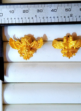 瑞兽醒狮小鱼铃铛金翅大鹏鸟吊坠