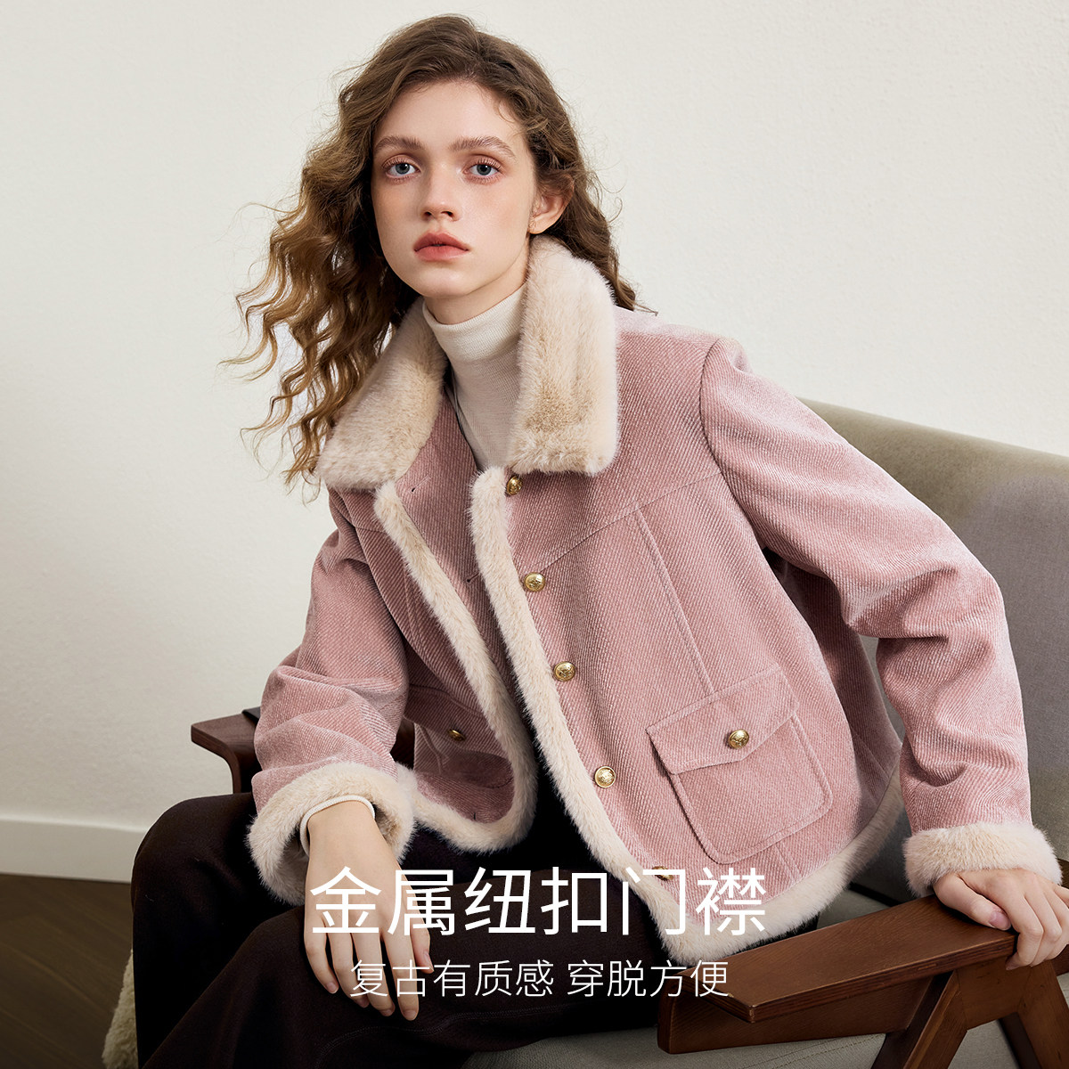 KBNE轻薄短款修身驼色羽绒服女2025冬季新款显瘦不臃肿面包服外套,淘宝优惠券,粉丝福利购,淘宝优惠卷