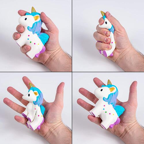 Jumbo  Unicorn Horse Cake Deer Animal Panda Squishies Slow - 图3