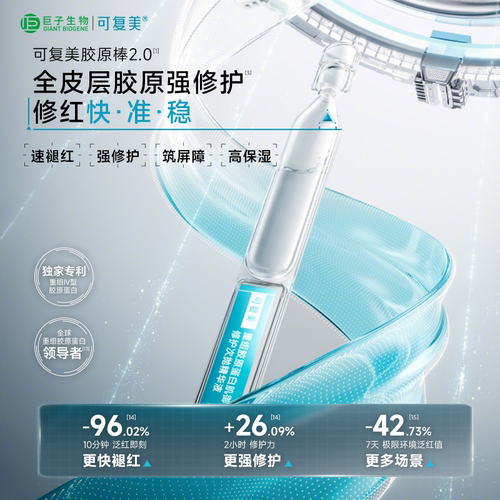 可复美胶原棒2.0重组胶原蛋白次抛精华补水保湿舒缓修护精华t - 图1