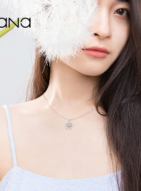 vana纯银项链女轻奢小众锁骨链