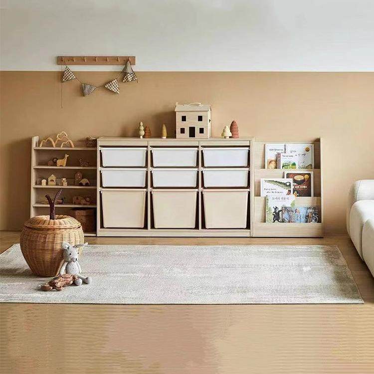 北欧ins奶油风儿童组合玩具收纳柜宝宝爬爬垫绘本架玩具架储物柜,淘宝优惠券,粉丝福利购,淘宝优惠卷