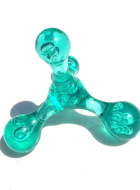 迷你四球水晶三角多功能按摩器