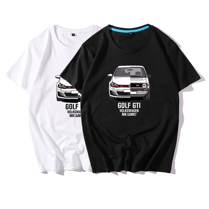 大众高尔夫小钢炮gti改装车t恤 欢楚T恤