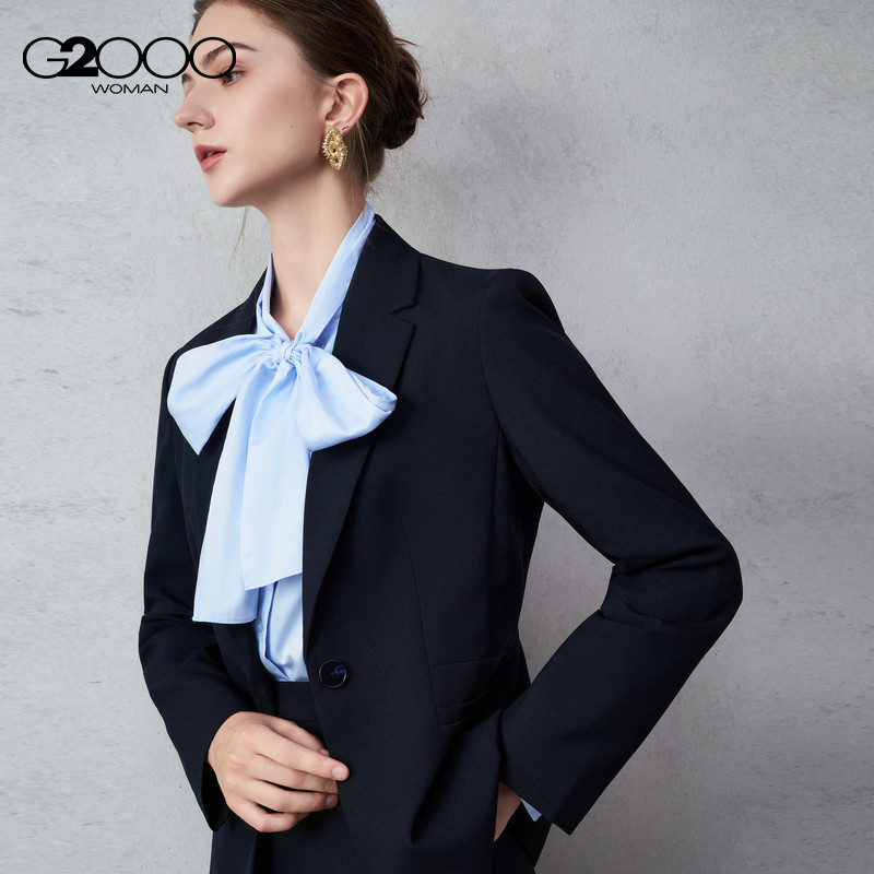 【舒适挺括/商场同款】G2000女装2025秋冬商务通勤修身西服西裤.,淘宝优惠券,粉丝福利购,淘宝优惠卷