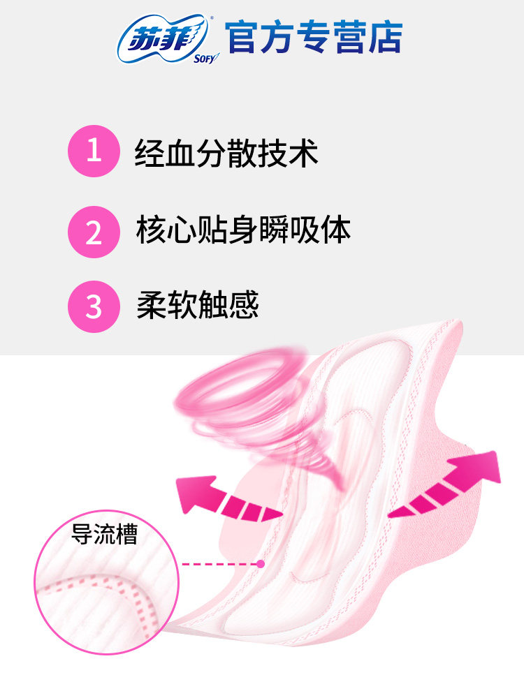 苏菲女正品日用整箱姨妈巾超卫生巾 桦川家居卫生巾
