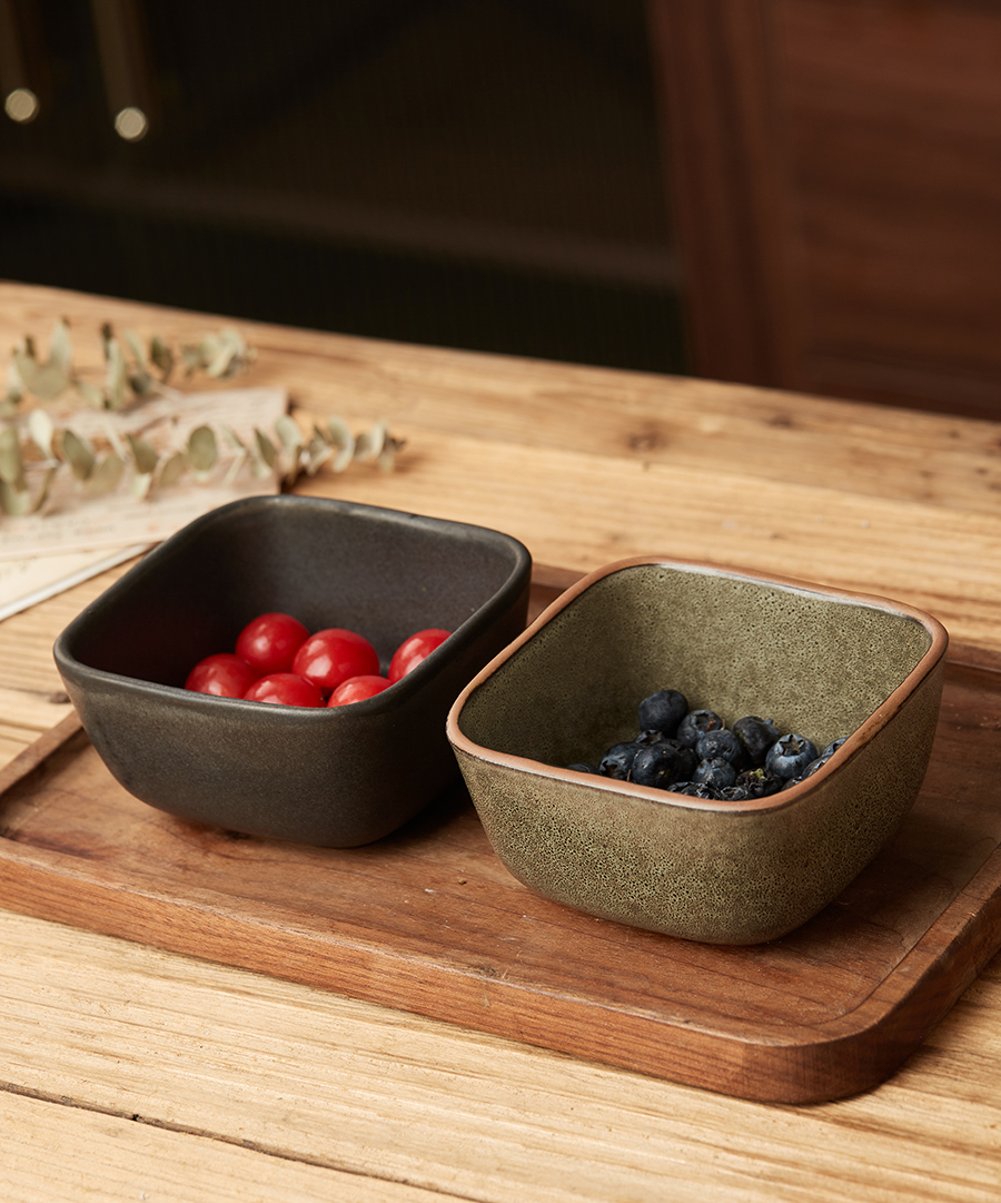 【超美~复古小菜碟】前菜碟子调料碟蘸料碗醋碟味碟家用商用 微瑕 - 图1