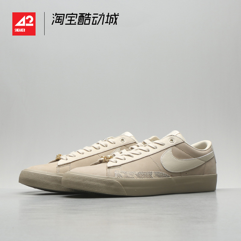 现货42运动家 FPAR X Nike SB Blazer Low复古休闲板鞋DN3754-001 - 图2