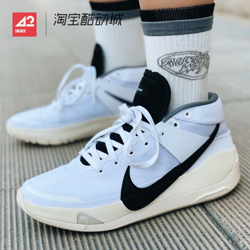 现货42运动家 Nike KD13 杜兰特13缓震实战篮球鞋 CK6017-100 - 图0