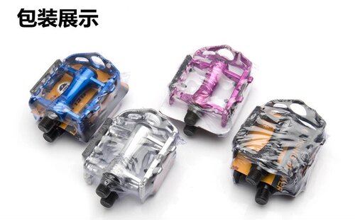 热销通用自行车滚珠脚踏山地车铝合金脚踏板公路车折叠车脚蹬配件 - 图3