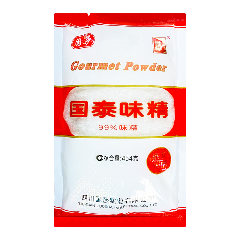 四川特产国泰味精454g/袋提鲜增鲜调味品炒菜煲汤家用专用调味料-图3