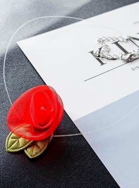 choker锁骨链韩版脖子女脖颈蕾丝