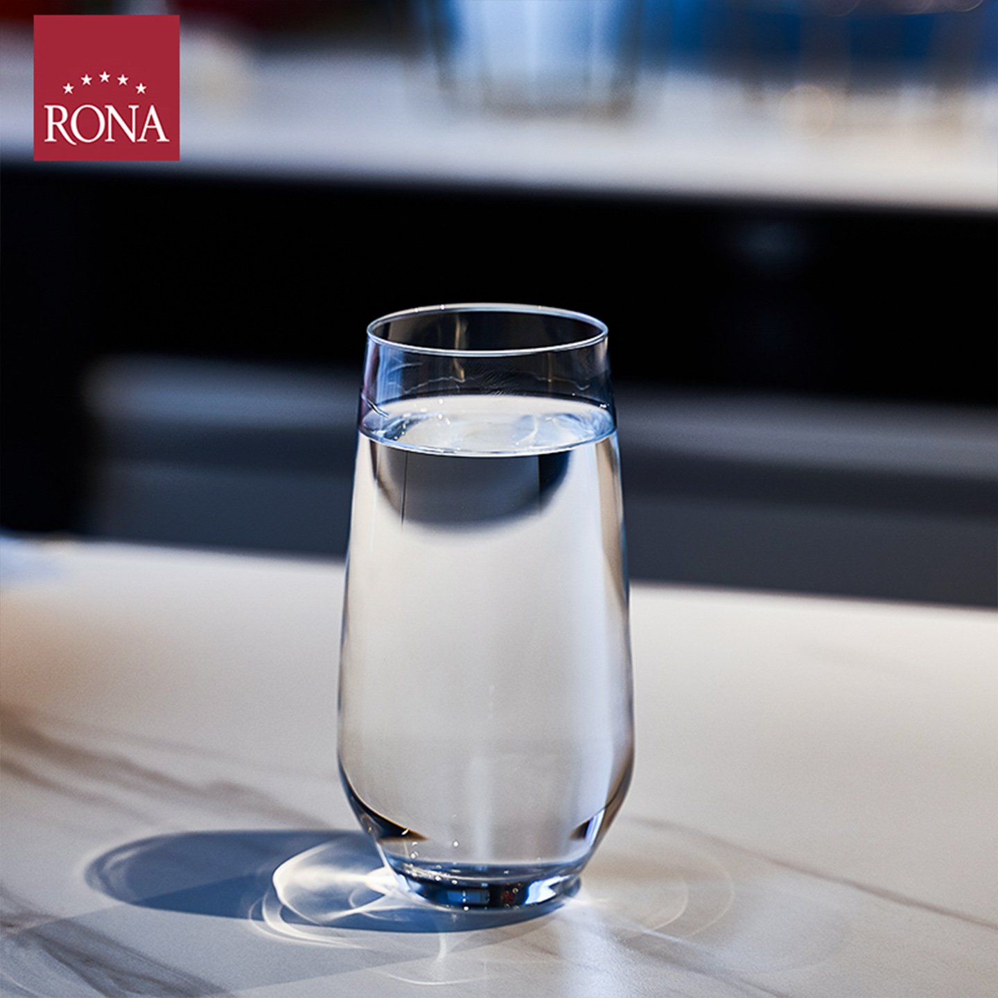 RONA进口水晶玻璃威士忌酒杯家用水杯啤酒杯果汁杯牛奶杯咖啡杯 - 图0
