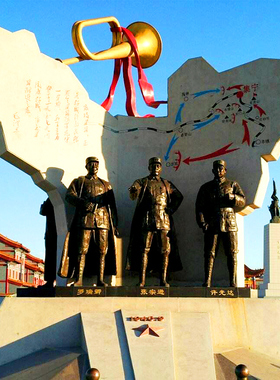 精雕宴玻璃钢铸铜创意