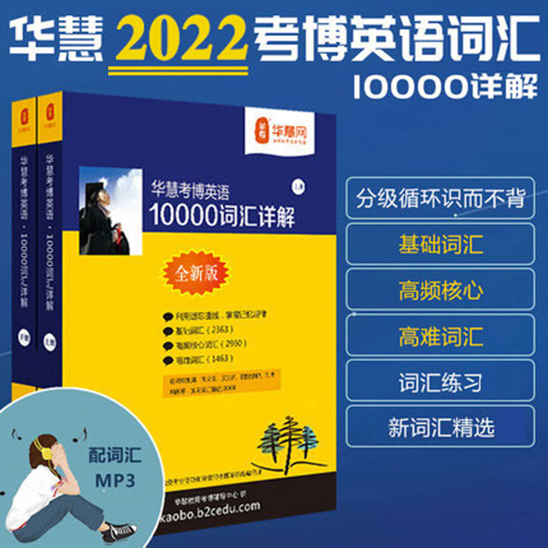 华慧课赠2025年合肥工业大学考博英语真题答案+词汇10000+阅读220-图0