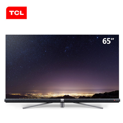 TCL 65Q2 65英寸无边框全面屏人工智能LED液晶电视哈曼卡顿音响-图1